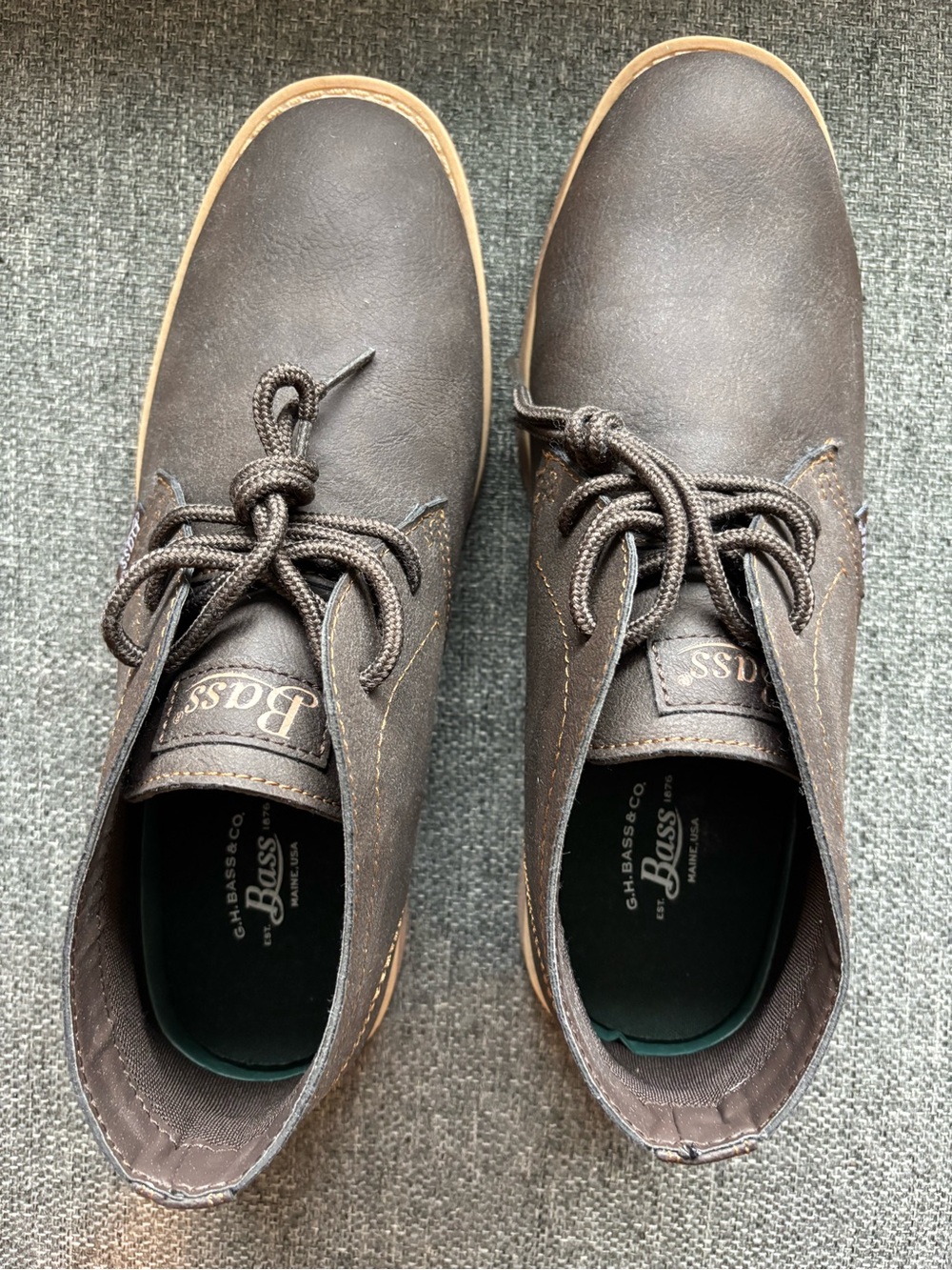 G.H. Bass & Co. Dark Brown Men's Chukka Boots. Never worn